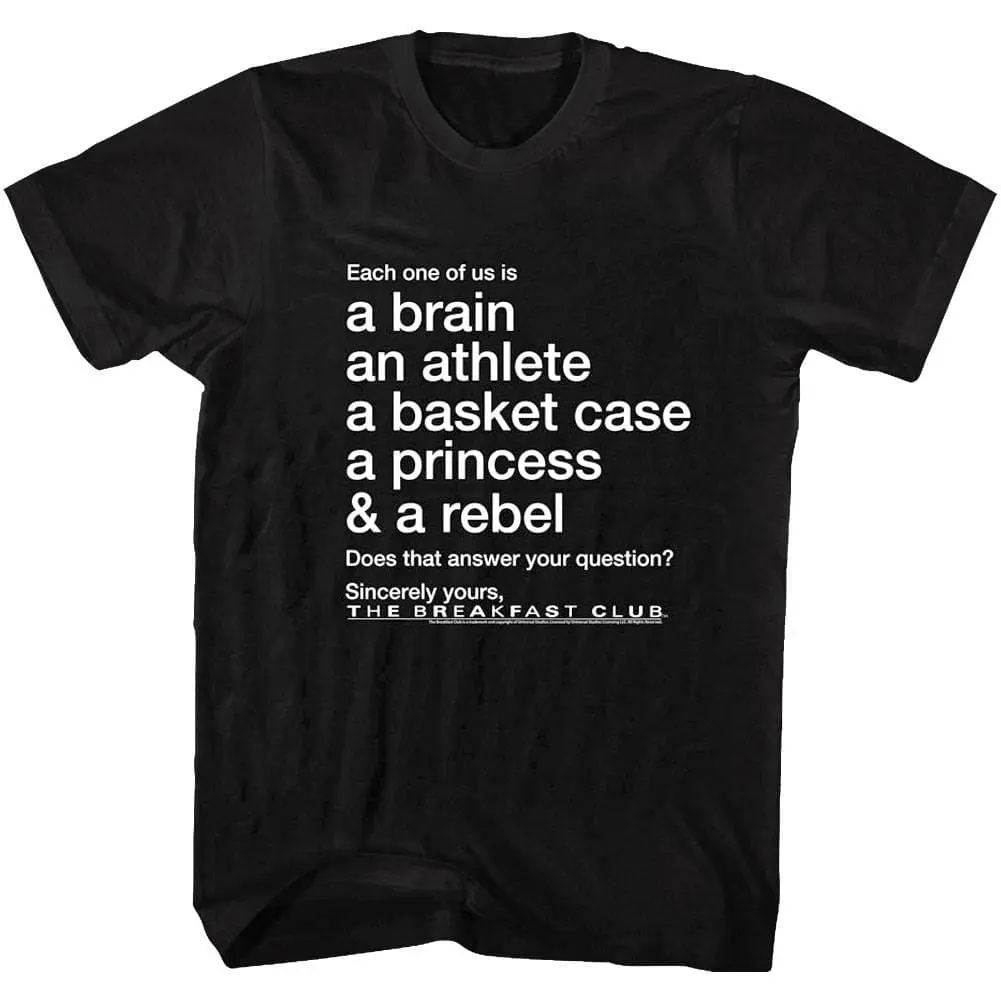 Breakfast Club Inclusive Men's T Shirt - Image 3