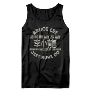 Bruce Lee Jeet Kune Do Having No Limitations Men’s Tank Top