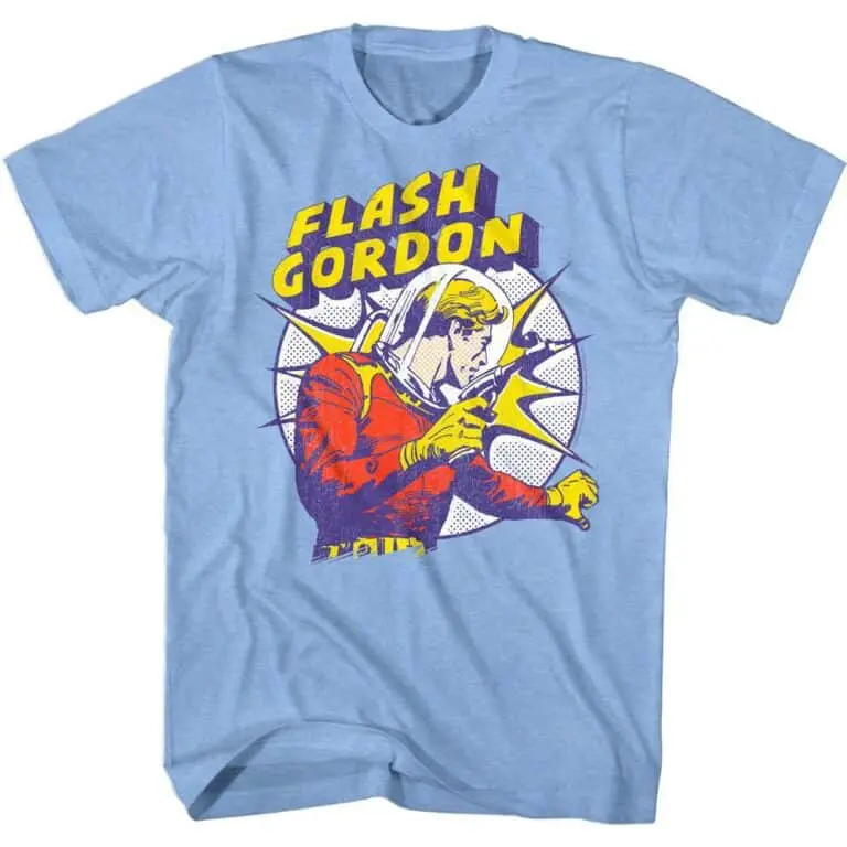 Flash Gordon Raygun Pop Art Men's T Shirt