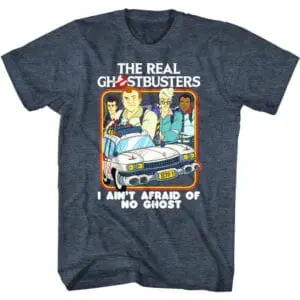 Ghostbusters I Ain't Afraid of No Ghost Retro Men's T Shirt