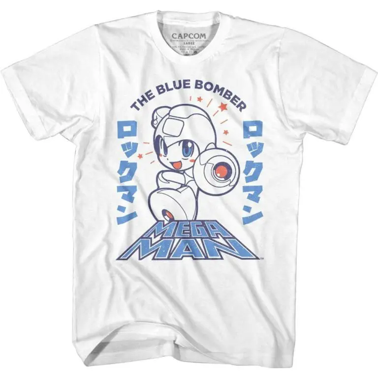 MegaMan Chibi Blue Bomber T-Shirt