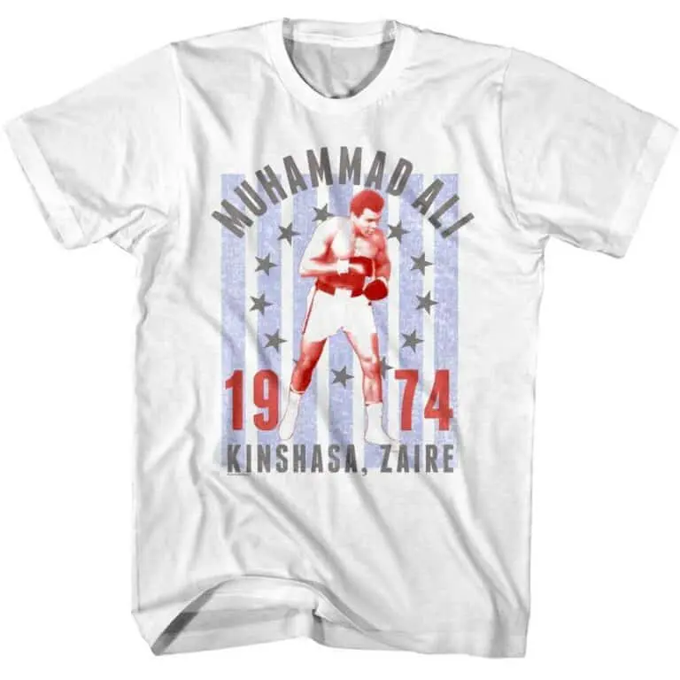 Muhammad Ali Kinshasa Zaire 1974 Men’s T Shirt