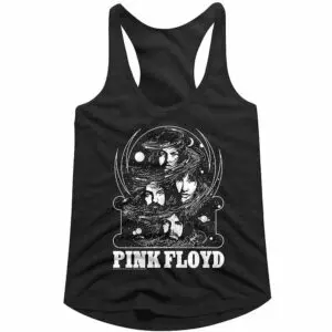 Pink Floyd Faces in the Stars Women’s Tank Top