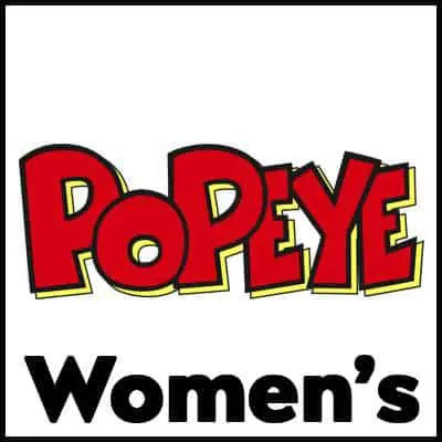 Popeye womens Tops