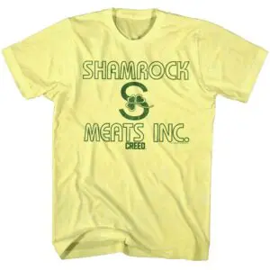 Creed Shamrock Meats Inc Men’s T Shirt
