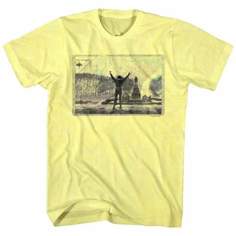 Rocky Philadelphia Street Map Men’s T Shirt