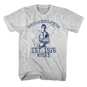 Rocky Philadelphia Map 1976 Men’s T Shirt