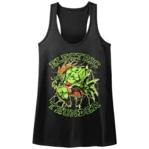 Street Fighter Blanka Electric Thunder Tank Top