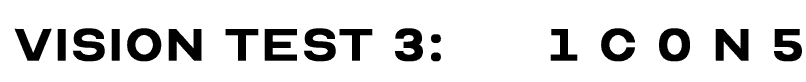 vision test icons