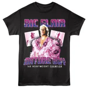 Ric Flair Nature Boy Floral Robe Men’s T Shirt