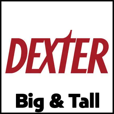 Graphic T-shirt with Dexter logo for big and tall men.