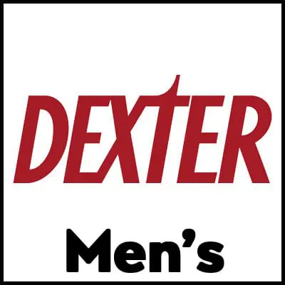 High-quality Dexter Men’s T-shirt with bold logo design for casual or streetwear style. Perfect for fans and fashion lovers.