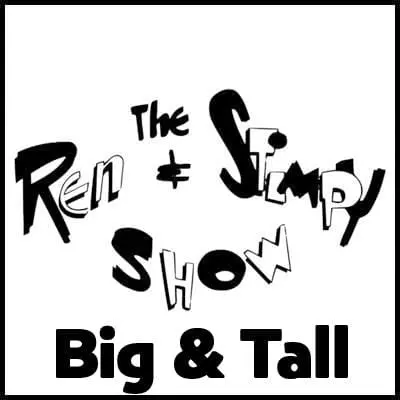 Fun Ren & Stimpy Big & Tall T-shirt design for comedy fans. Perfect for casual wear and expressing humor.