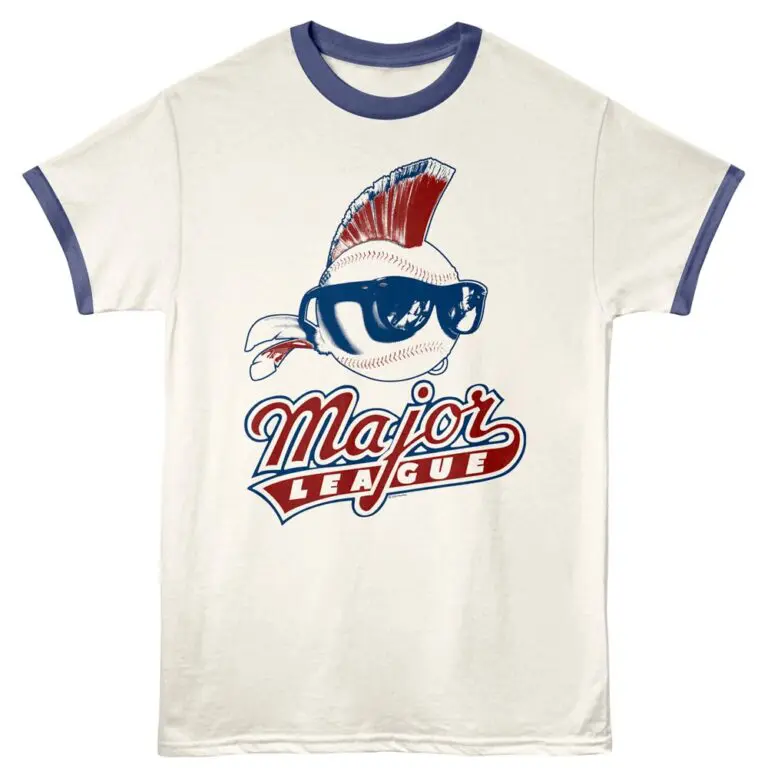 Major League Wild Thing Mohawk Baseball Ringer T Shirt