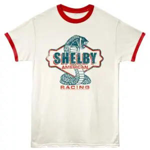 Shelby Cobra American Racing Ringer T Shirt