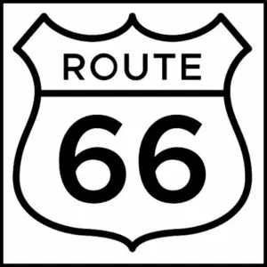 Route 66 logo
