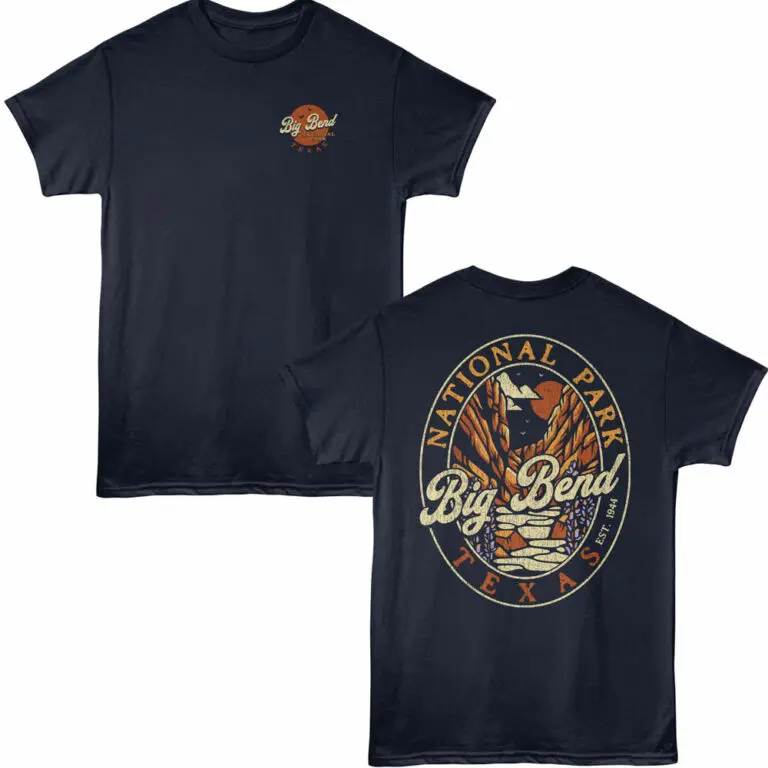Big Bend Oval Scenic Men's T-Shirt
