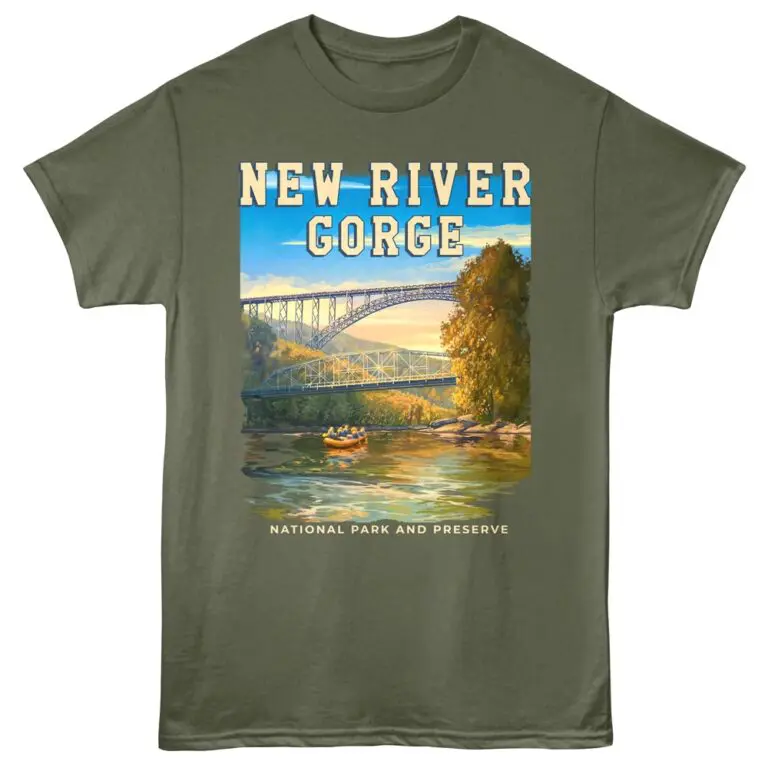 New River Gorge Bridge Men's T-Shirt