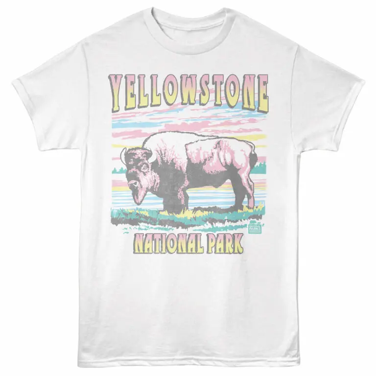 Yellowstone Pastel Bison Men's T-Shirt