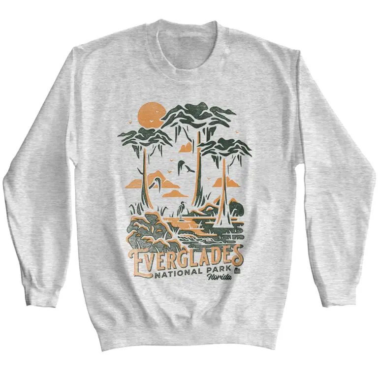 Everglades Swamp Stencil Sweater