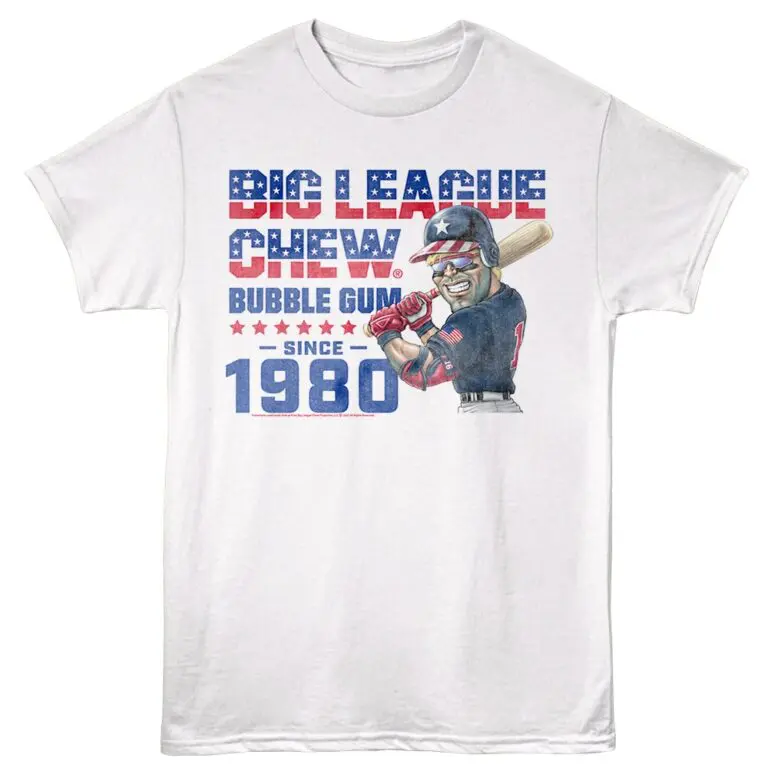 Big League Chew Star Spangled Gum Men's T Shirt