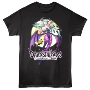 Darkstalkers Resurrection Morrigan Bats Men's T-Shirt