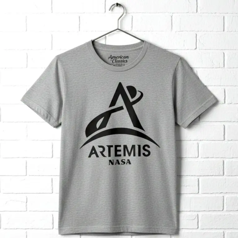 NASA Artemis Silhouette Logo Men's T Shirt