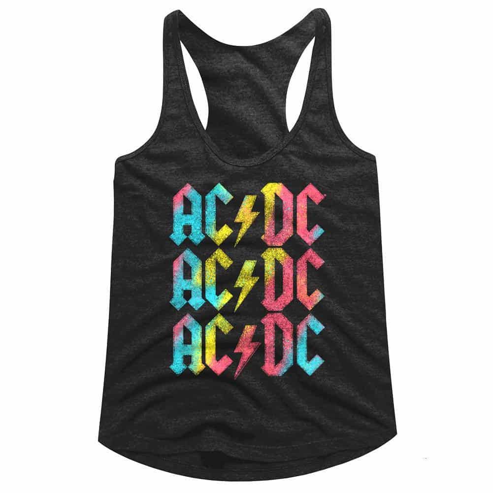ACDC Airbrush Rainbow Tanktop