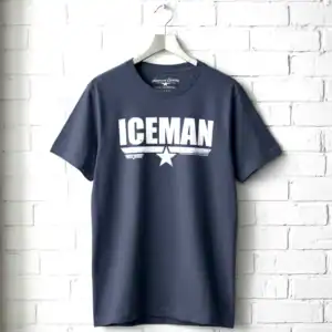 Top Gun Iceman Callsign Men's T Shirt