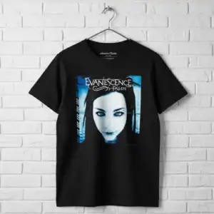 Evanescence Fallen Album Cover Men's T Shirt wall
