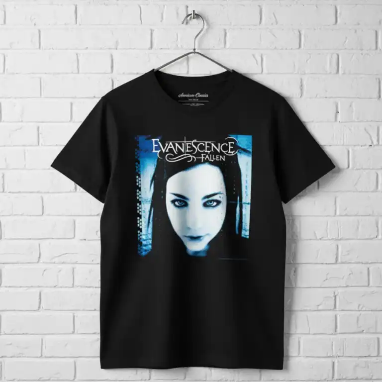 Evanescence Fallen Album Cover Men's T Shirt wall