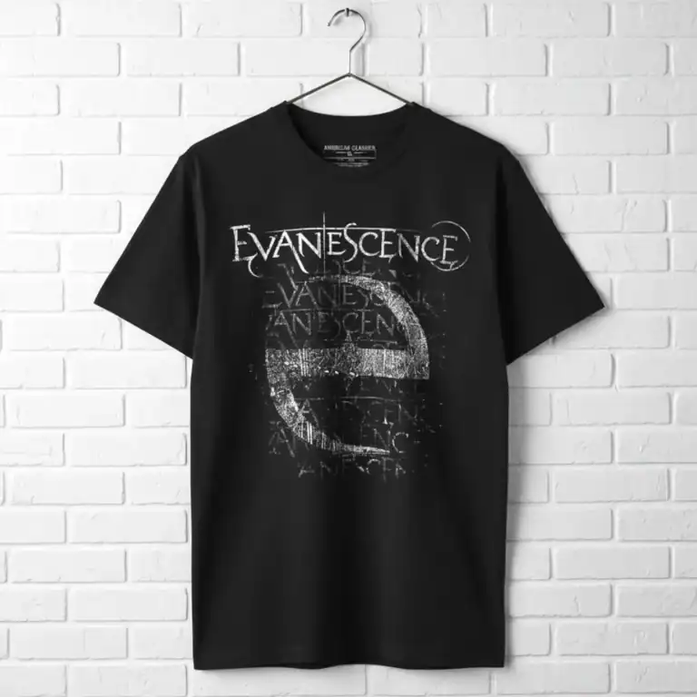 Evanescence Vintage E Symbol Men's T Shirt wall