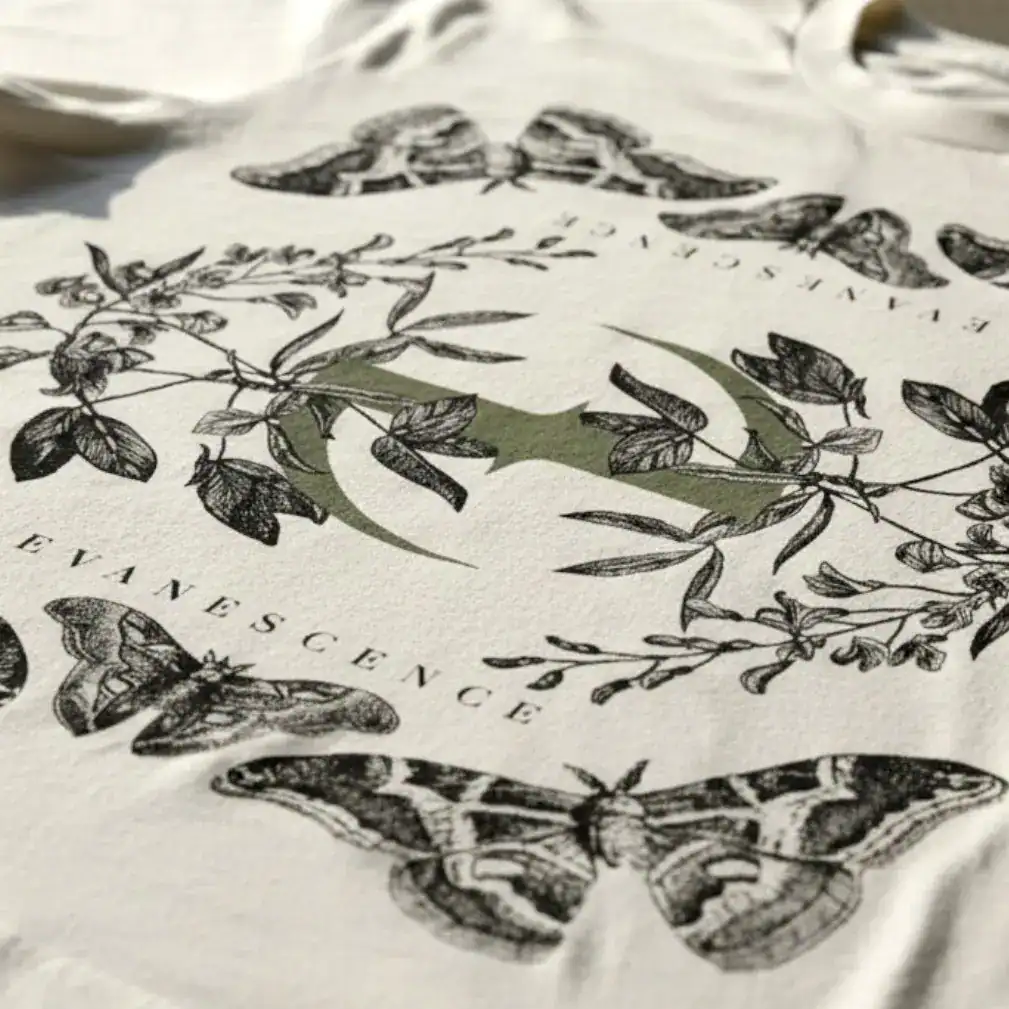 Evanescence Sweet Sacrifice Moth Men's T Shirt zoom