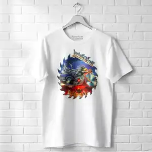 Judas Priest Saw Painkiller Men's T-Shirt wall