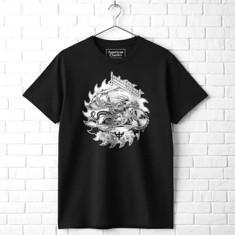 Judas Priest Painkiller Ink Art Men's T Shirt wall