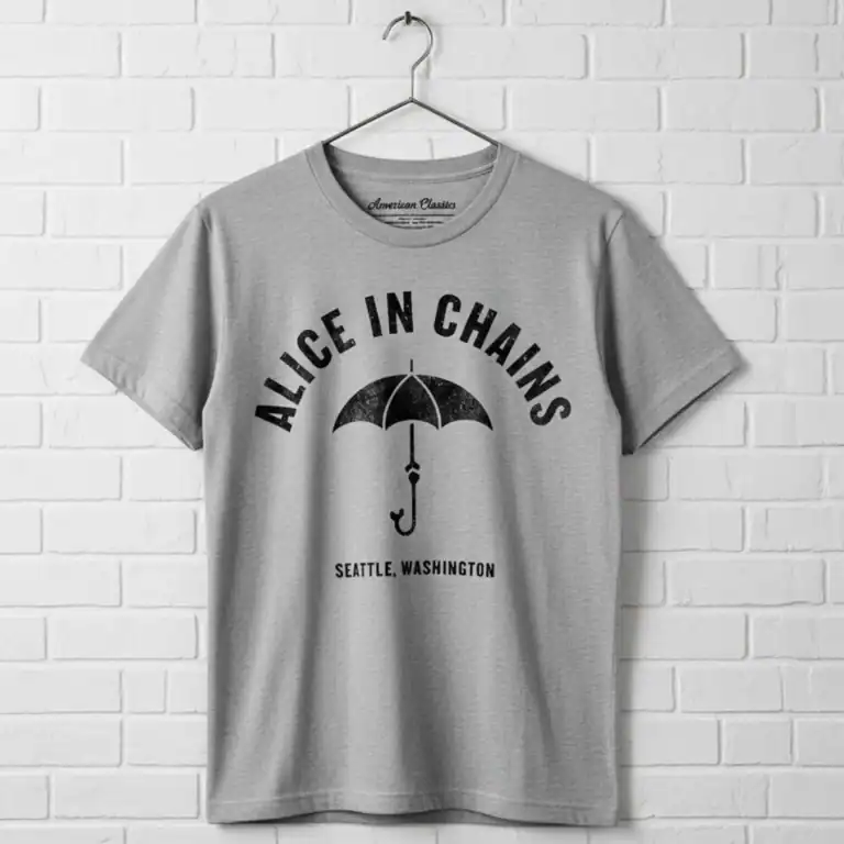 Alice In Chains Rainy Seattle Men’s T Shirt