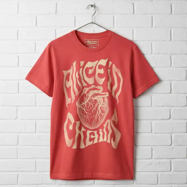 Alice in Chains Heart T-Shirt