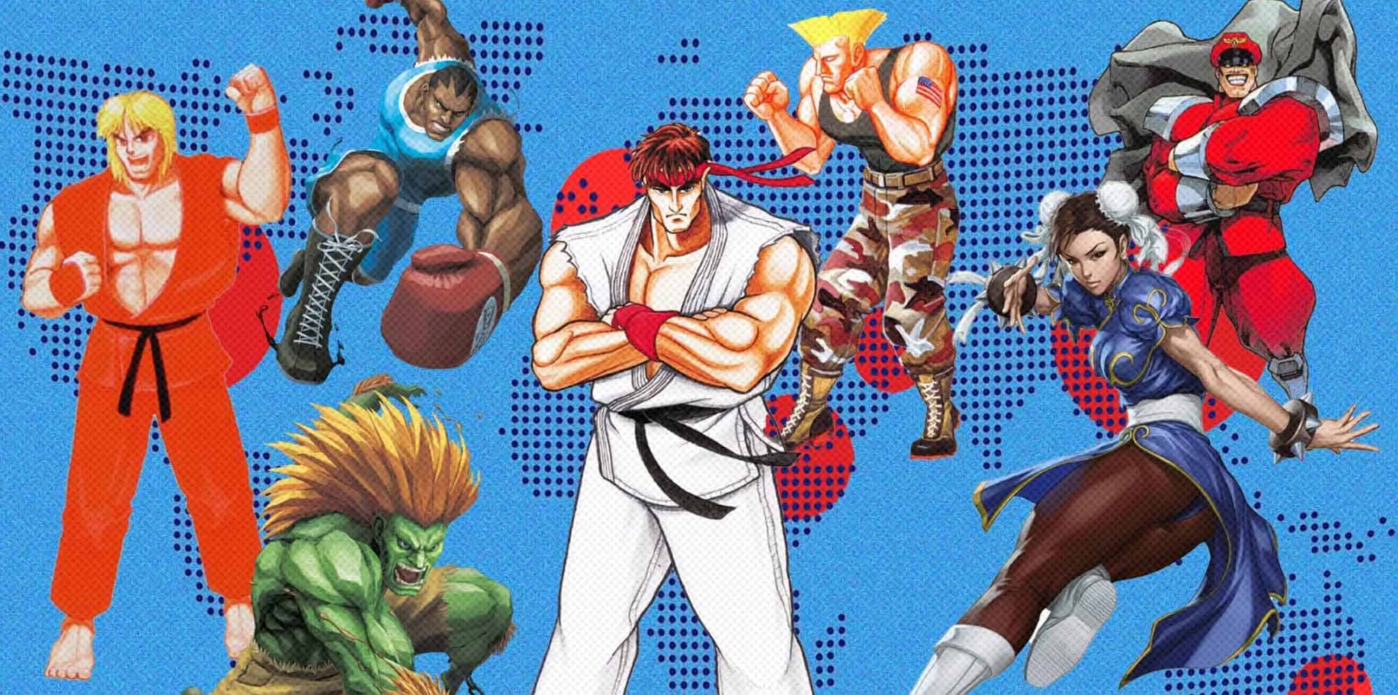 Street Fighter map