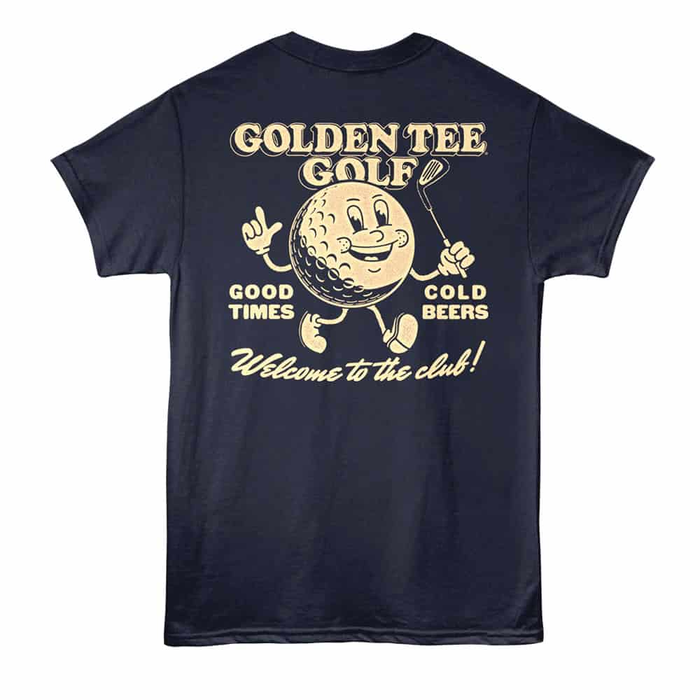 Golden Tee Welcome to the Golf Club Men's T Shirt - Image 5