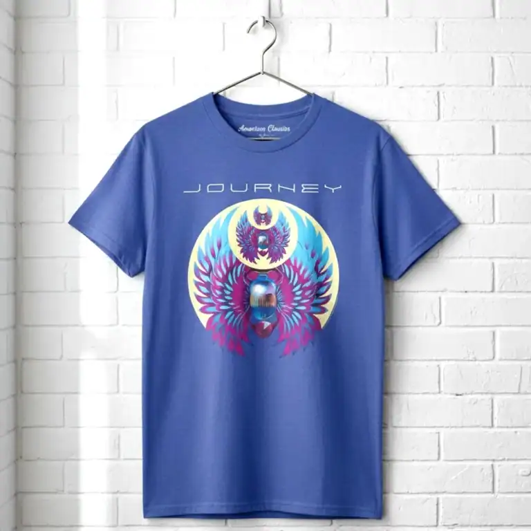 Journey Captured Scarab Men's T Shirt on wall