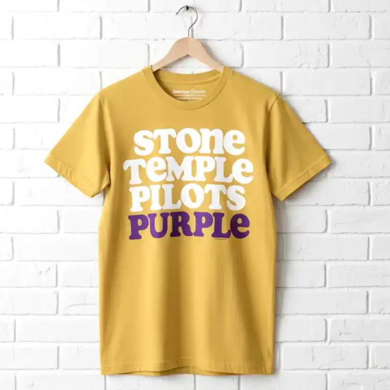 Stone Temple Pilots Purple Men's T Shirt