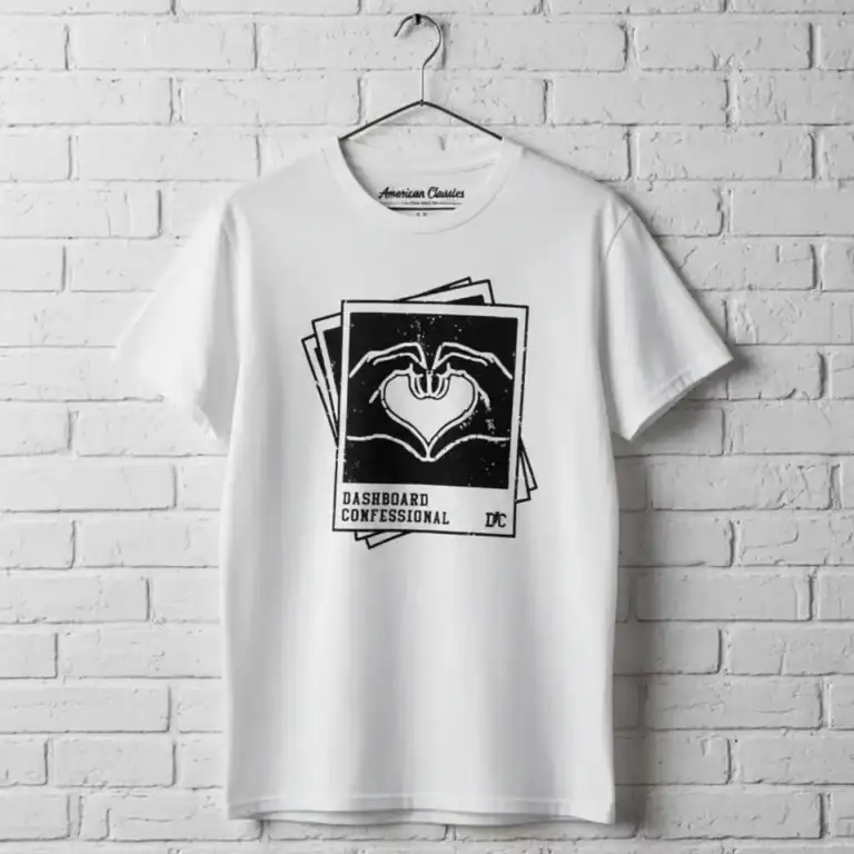 Dashboard Confessional Hands Down Men's T Shirt wall