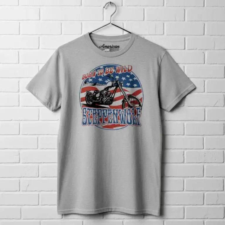 Steppenwolf Born to be Wild Biker Men's T Shirt
