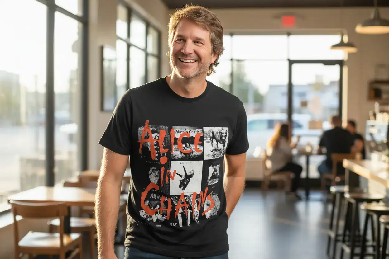 ALice in chains albums tshirts