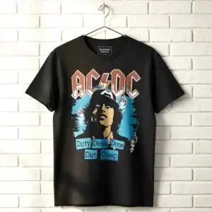 ACDC Dirty Deeds Done Dirt Cheap Angus Men's T-Shirt