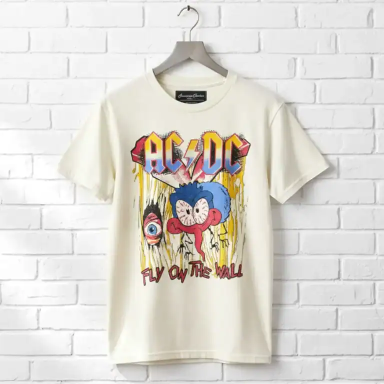 ACDC Fly on the Wall Eye Hole Men's T-Shirt