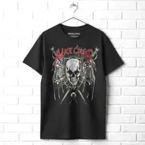 Alice Cooper Bat Blades Men's T-Shirt wall