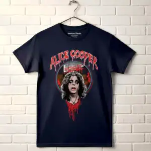 Alice Cooper Headless In Concert Men's T-Shirt wall