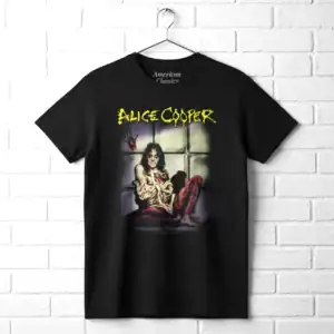 Alice Cooper Straitjacket Men's T-Shirt wall