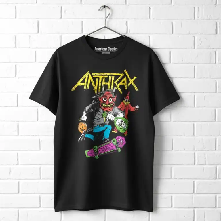 Anthrax Not Man Skateboard Men's T-Shirt